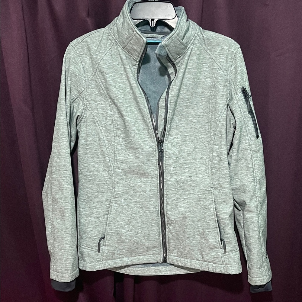 Free Country Women's Light Gray Utility Jacket